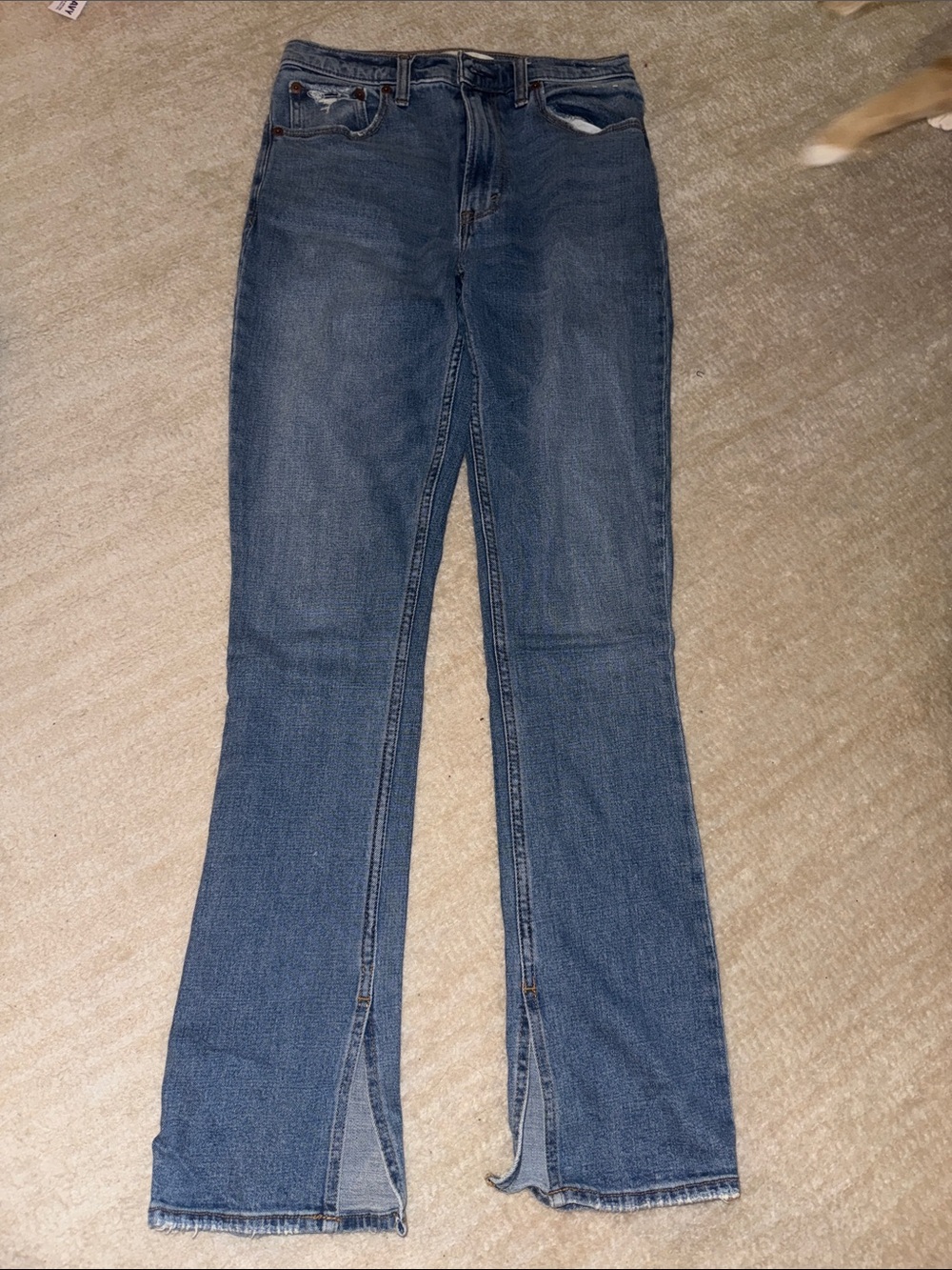 Abercrombie & Fitch Women's Blue Flare Jeans